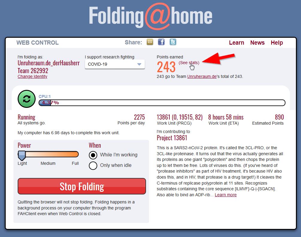 Screenshot: folding-at-home_Check_01
