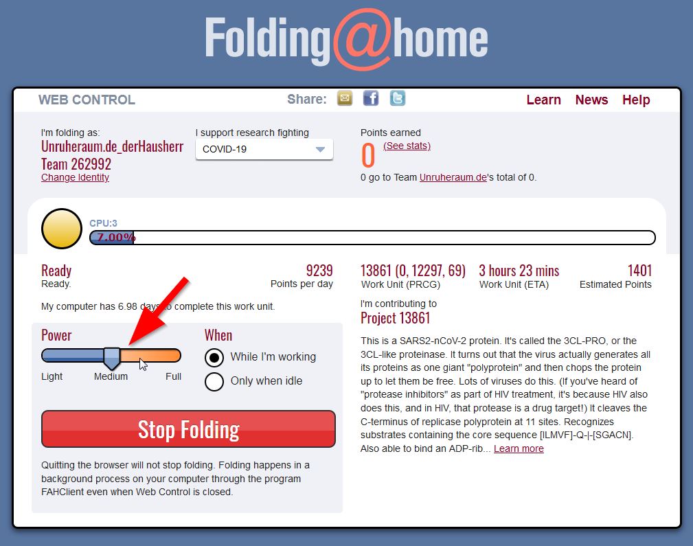 Screenshot: folding-at-home_setup_04